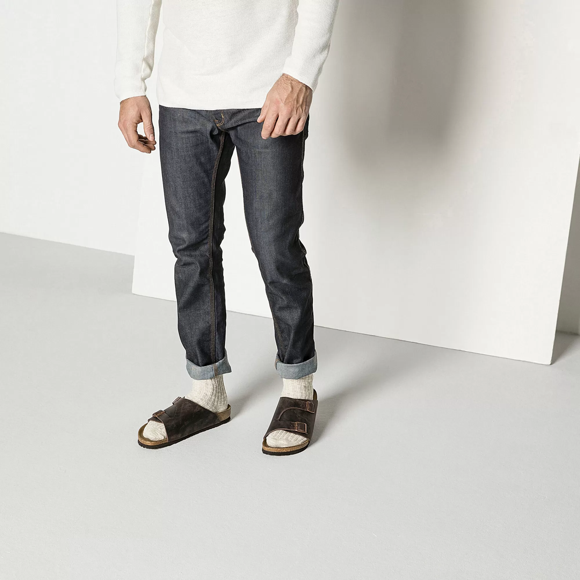 Cotton Slub Herrer^Birkenstock Fashion